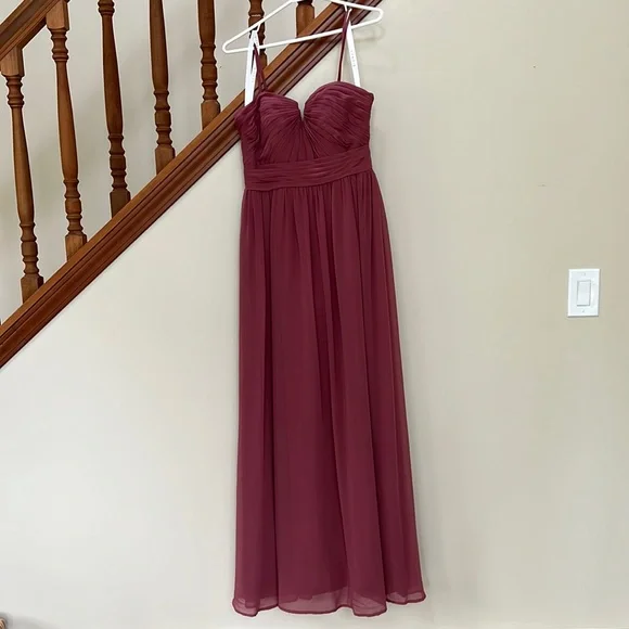 Azazie Lara style chiffon dress - Picture 2 of 8